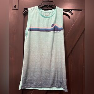 The North Face Teal Heathered Tank Top
